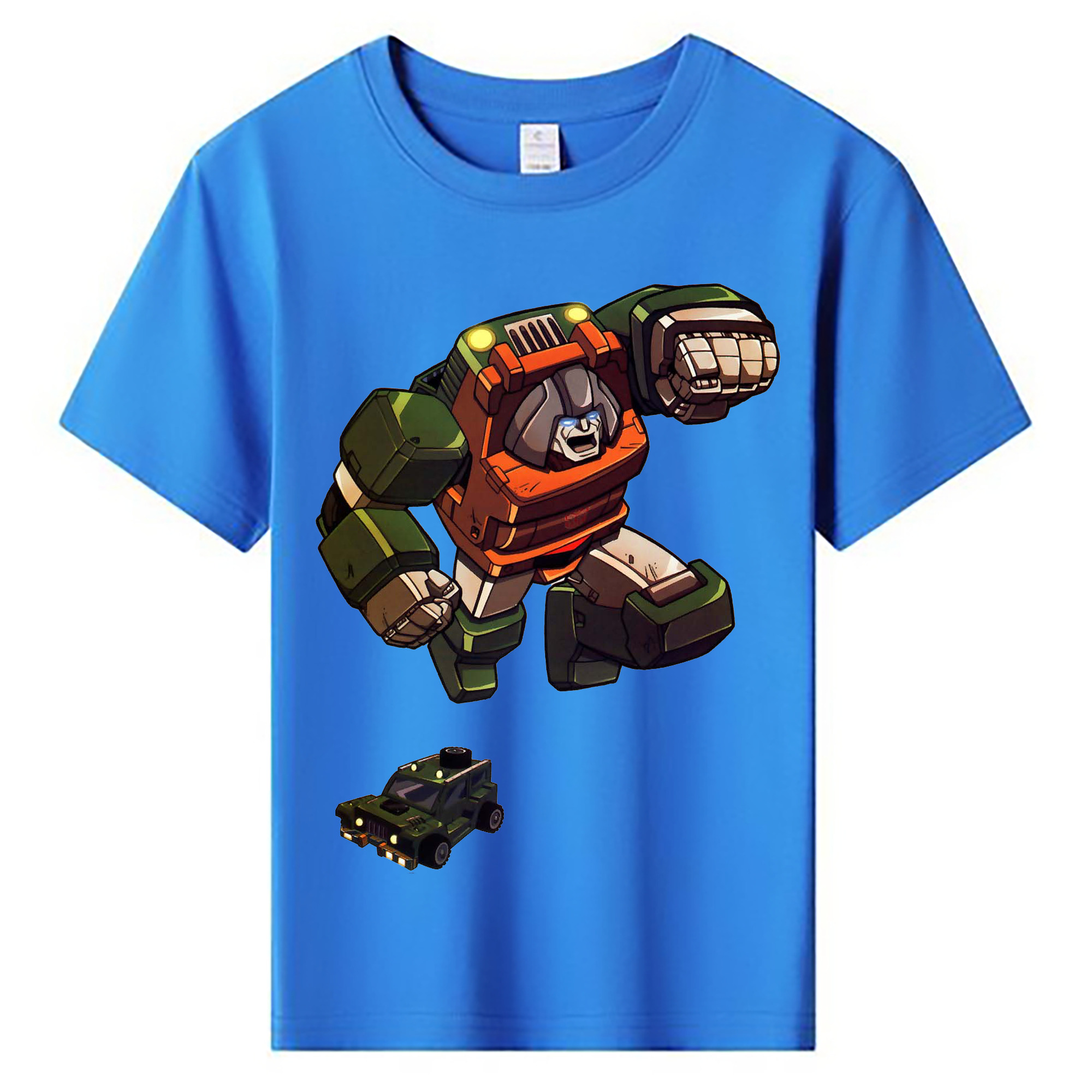 （画像用）  綿100％キッズTシャツ（フロントプリント）